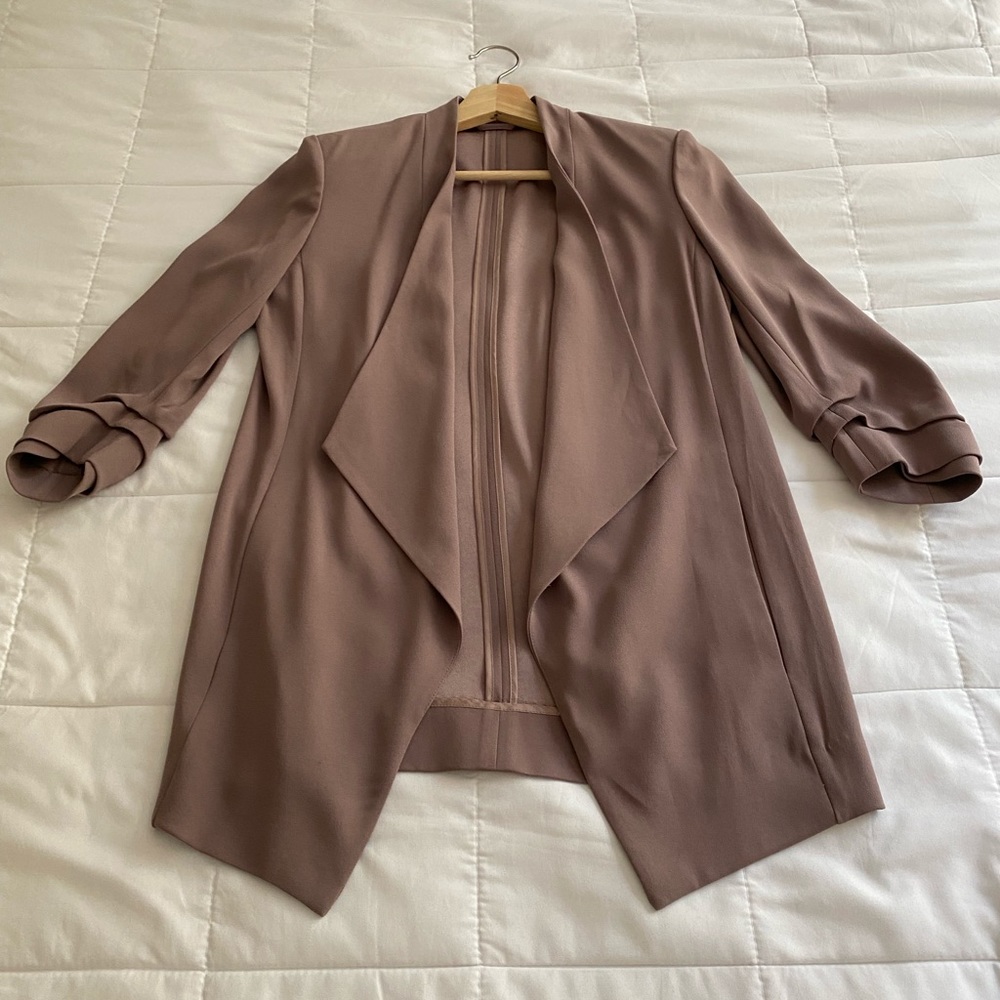 Aritzia Babaton Power Blazer (Xs, Mauve)